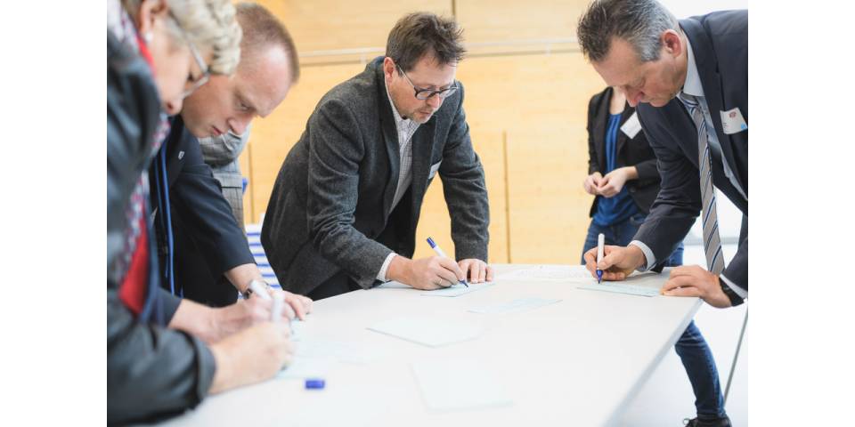 Workshop mit Vertretern aus den Kommunen und der Verwaltung