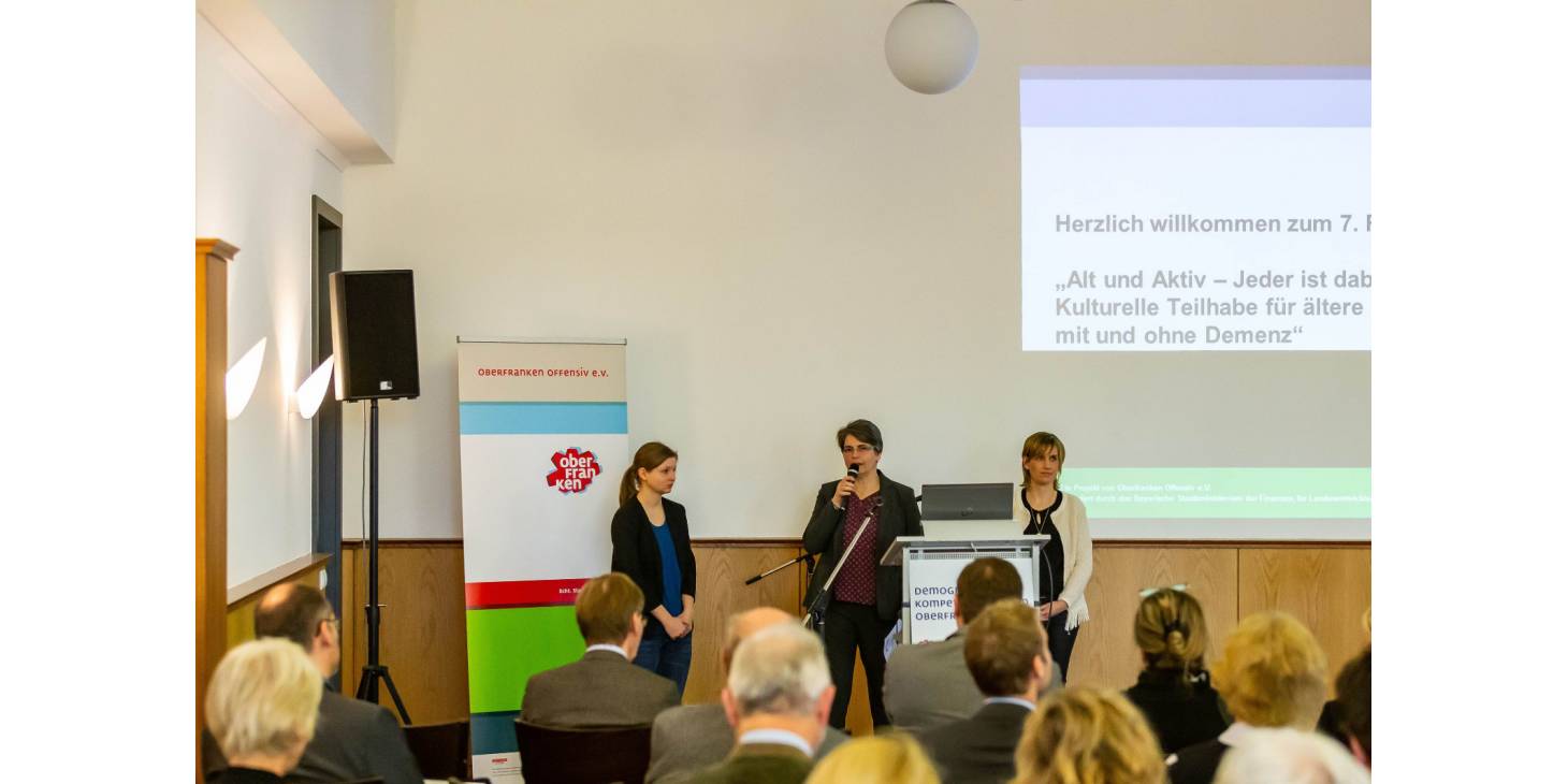 Bild 3: Team des Demographie-Kompetenzzentrums Oberfranken
