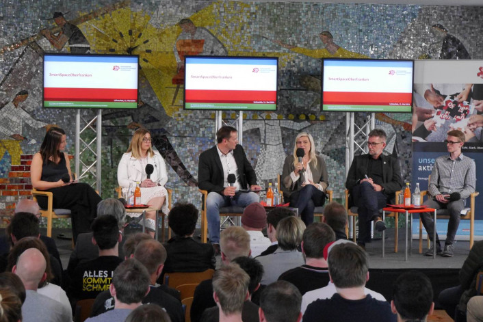 Podiumsdiskussion ‒ SmartSpaceOberfranken 2018